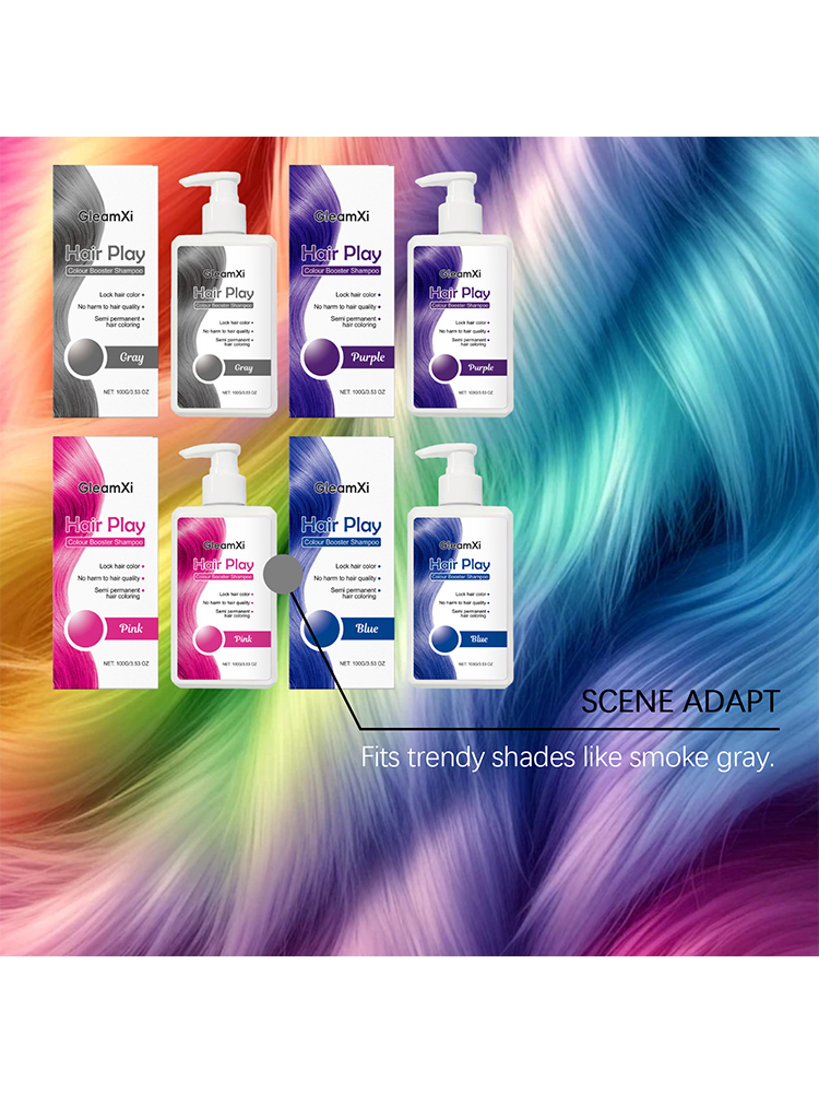 Purple Toning Shampoo - Série de shampoings capillaires - Fixation