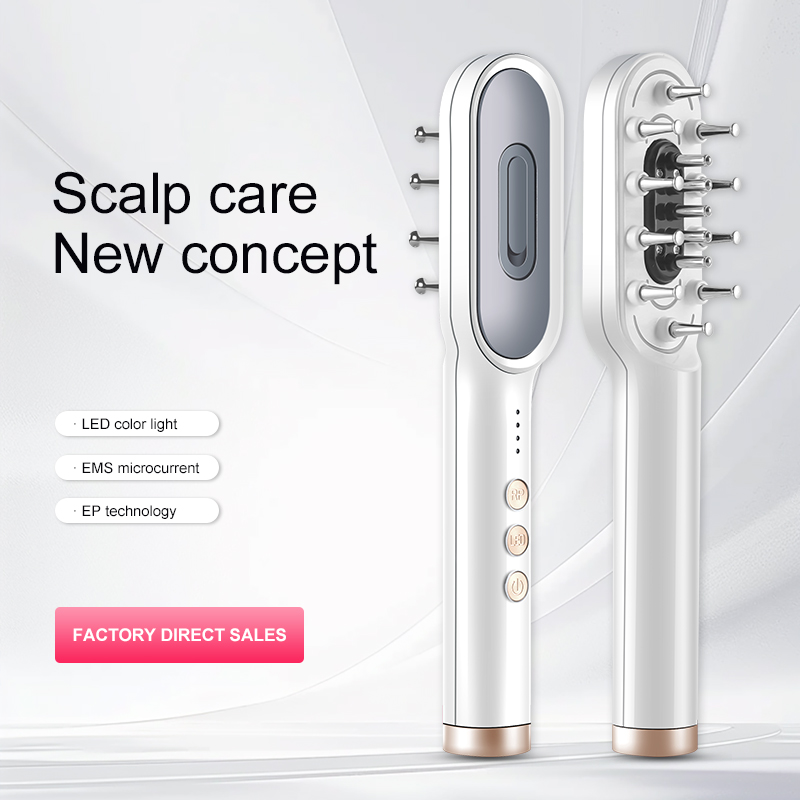 Hair Care With Protein - KSKIN-Peigne de massage électrique à lumière