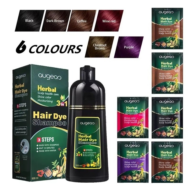Purple Toning Shampoo - Shampoing de teinture capillaire végétale naturelle