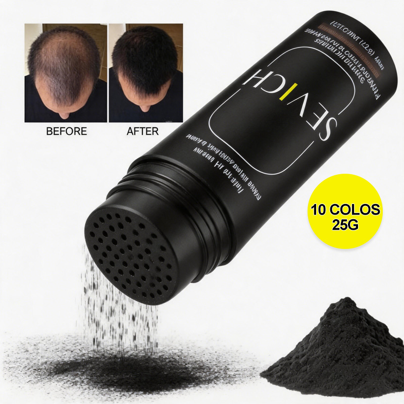Hair Care With Protein - Fibres capillaires en kératine, spray épaississant,