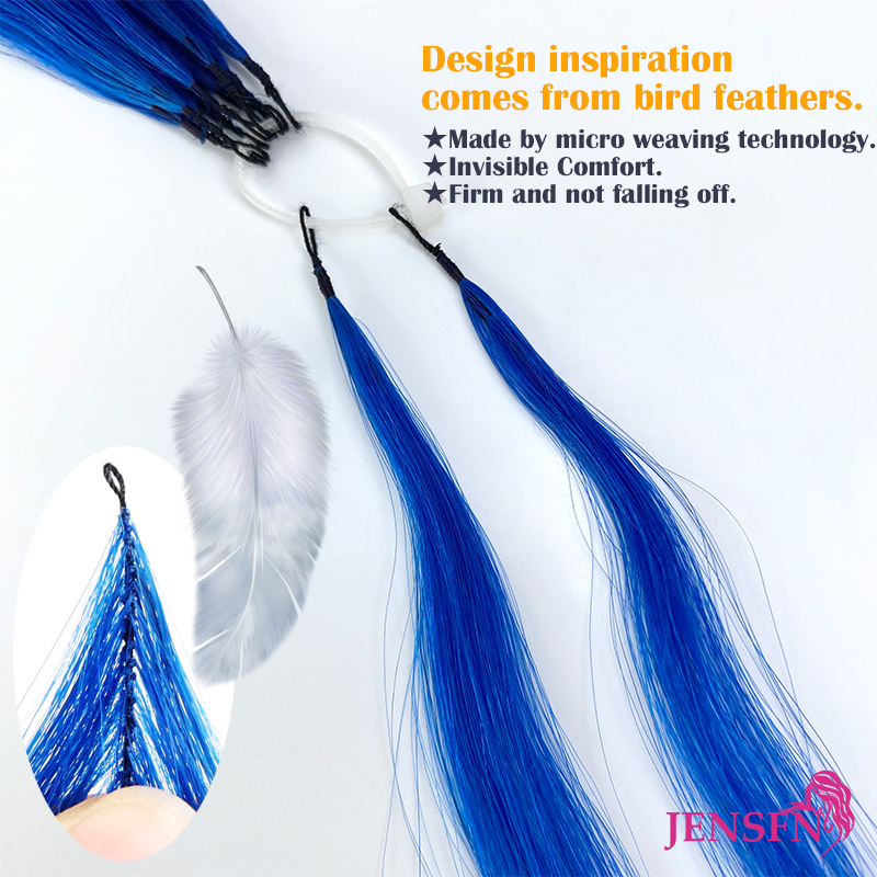 JENSFN Micro plume nouvelles e - Feather Hair Extension avis et prix