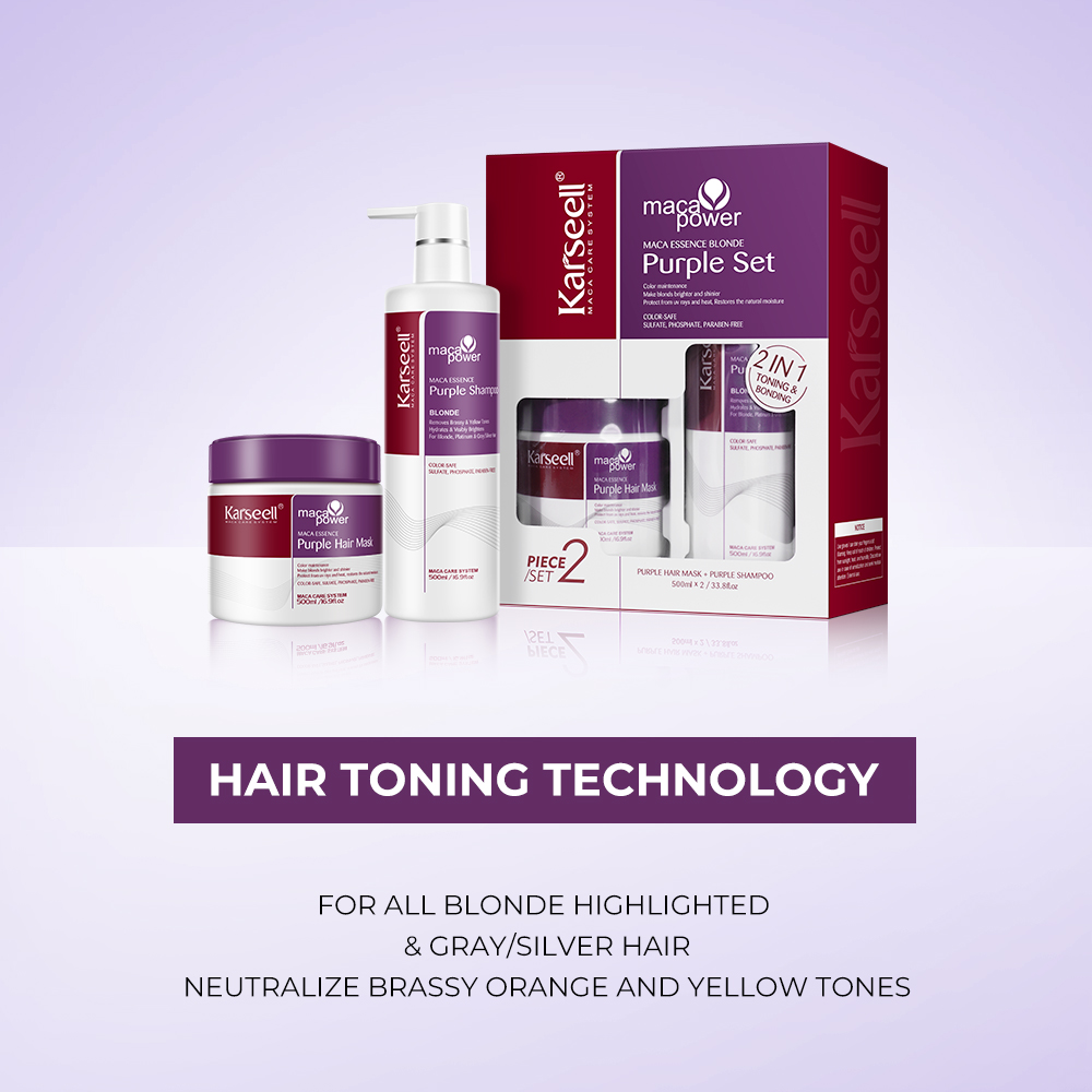 Karseell masque pour cheveux v - Purple Toning Shampoo avis et prix
