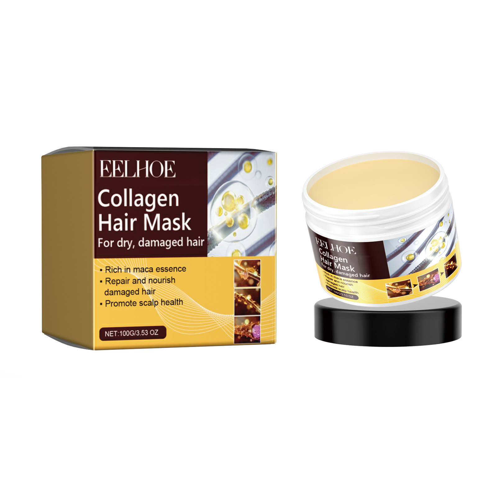 Masque capillaire au collagène - Hair Care Dupes avis et prix