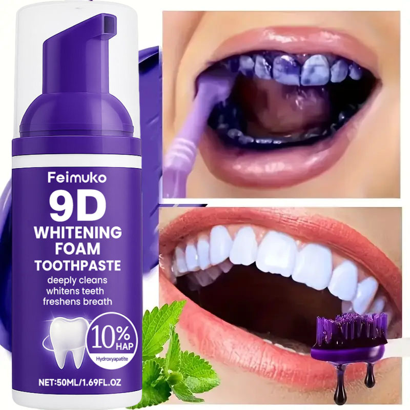Mousse dentifrice blanchissant - Purple Toning Shampoo avis et prix