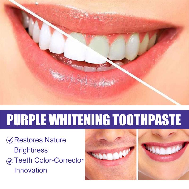 Mousse dentifrice blanchissant - Purple Toning Shampoo avis et prix