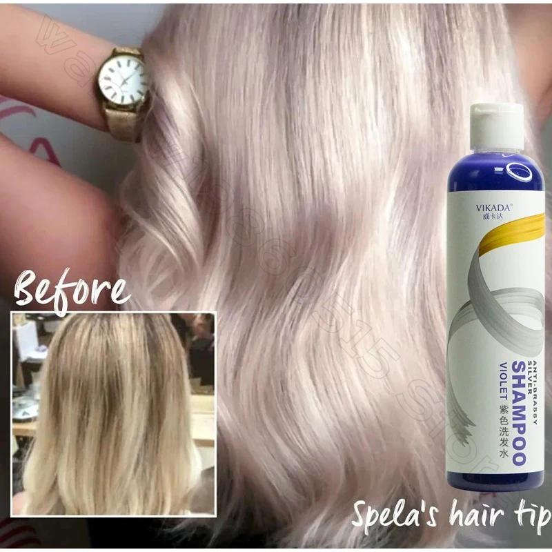 Shampoing violet blond platine - Purple Toning Shampoo avis et prix